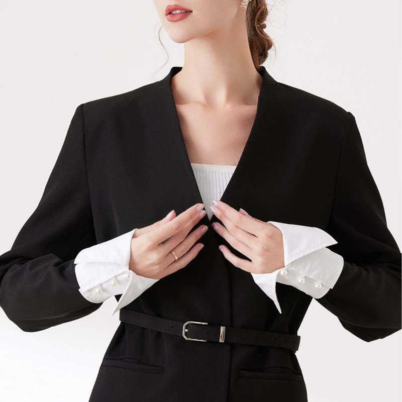 Travel Accessories For Elderly - DIY Elegant Office Shirt False Cuffs