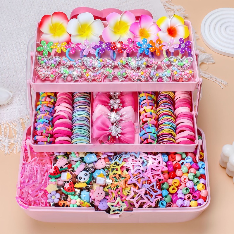 Travel Accessories Gear - 546Pcs Bow High Elastic Hair Accessories