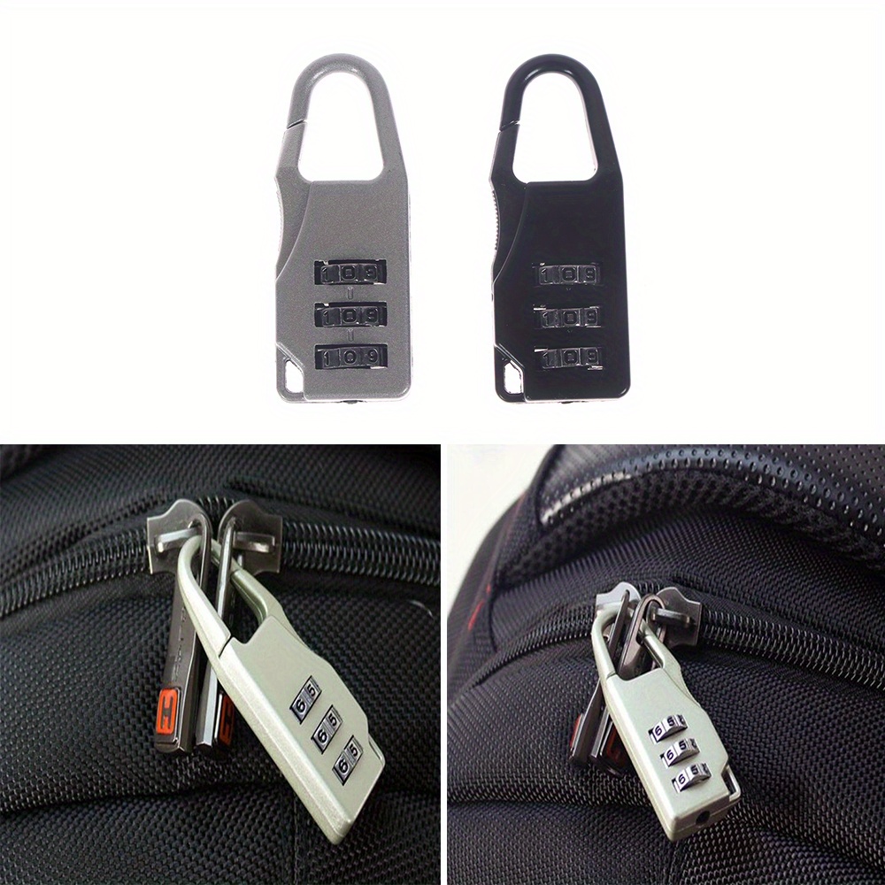 Travel Accessories Gear - 5Pcs/Lot Mini Travel Padlock Aluminum Alloy