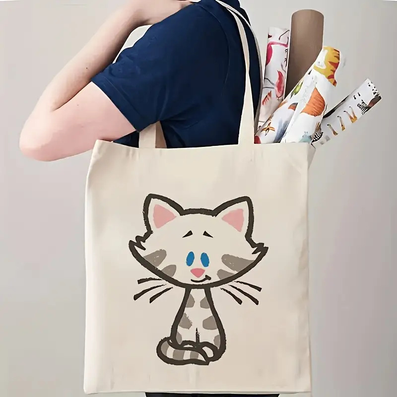 Travel Accessories Unisex - 1 Piece Single-Sided Large-Capacity Foldable Tote