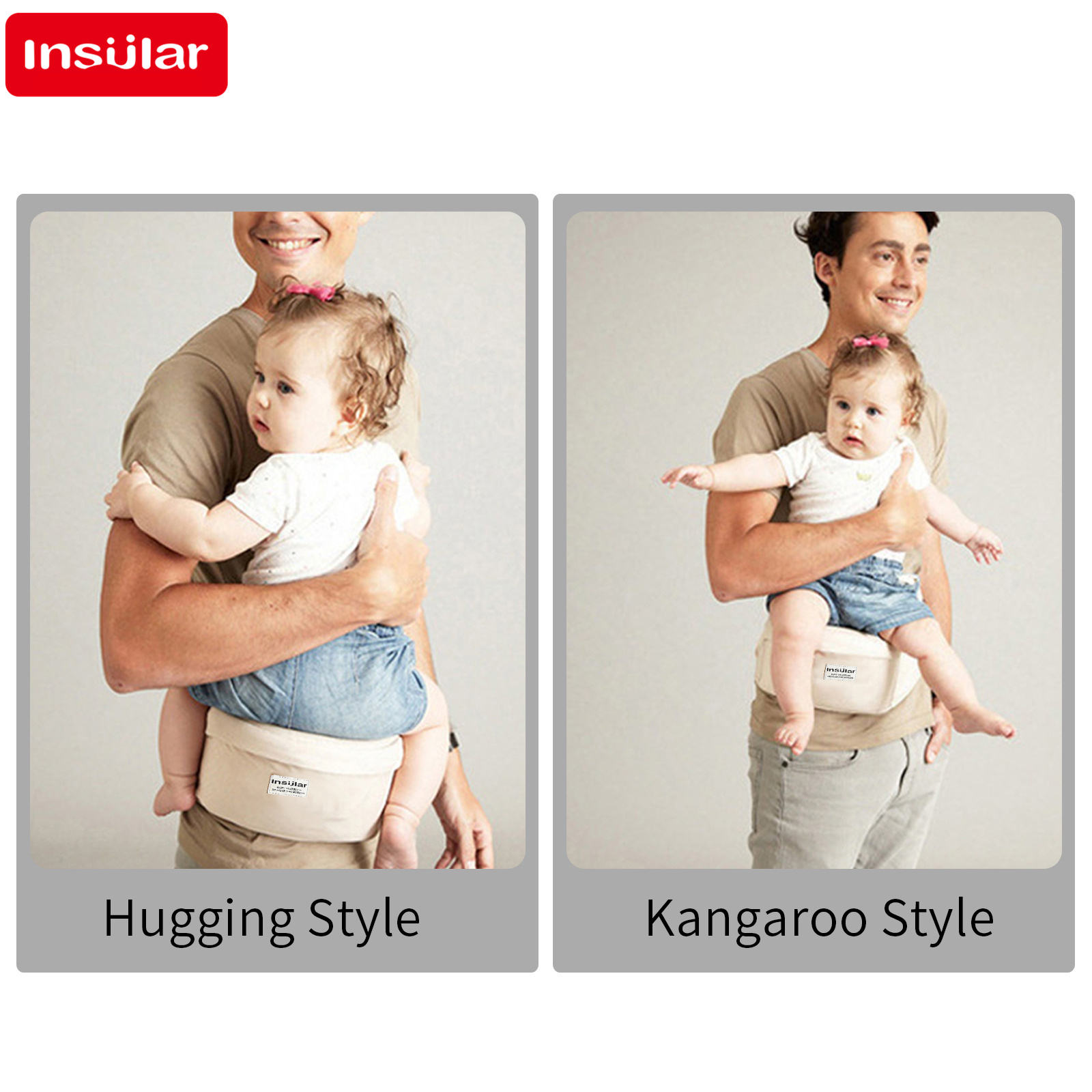Travel Accessories For 1 Year Old - Baby Hip Seat Carrier Newborn Waist