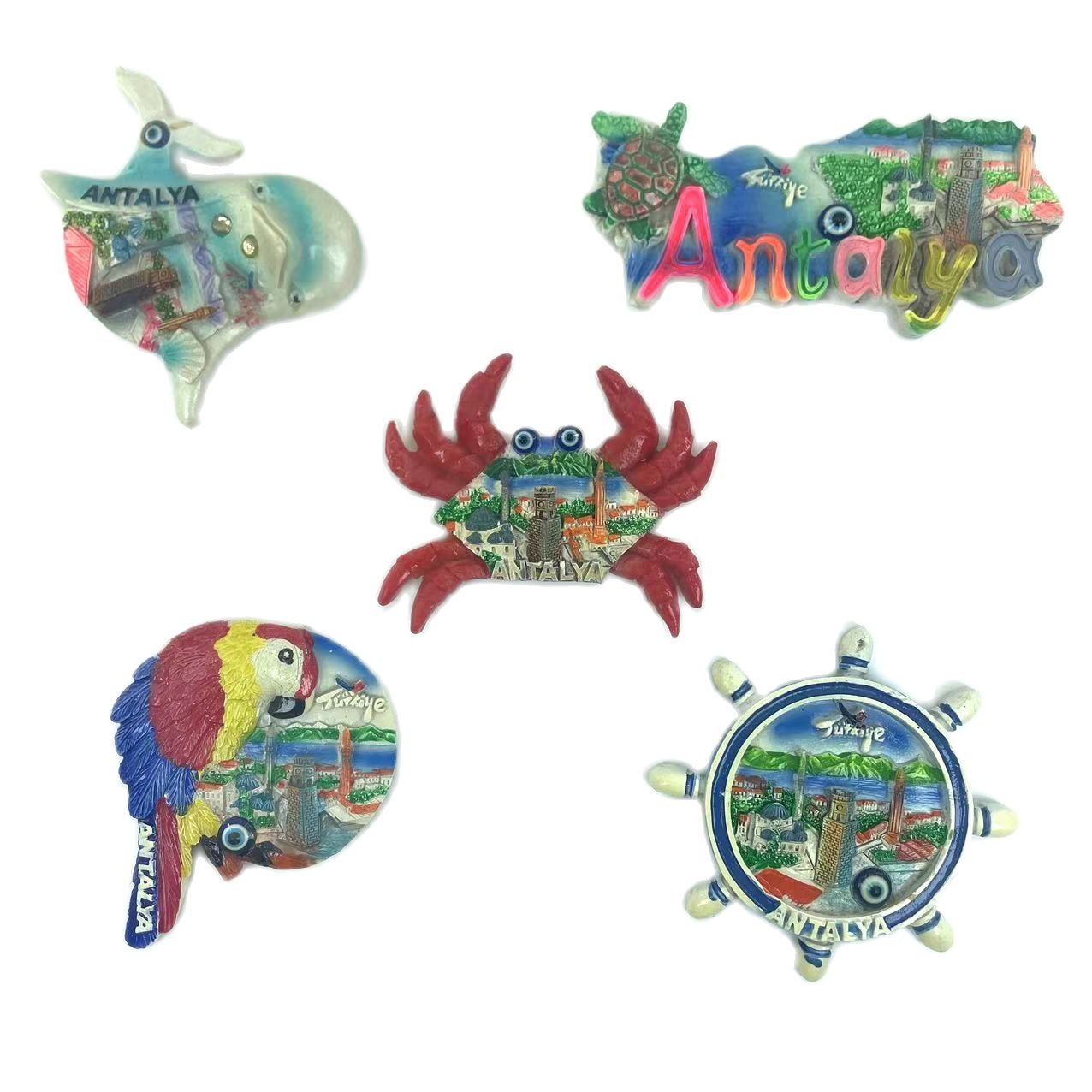 Travel Accessories For 3 Year Old - Antalya,Turkey Fridge Magnet Souvenir Travel Memorial