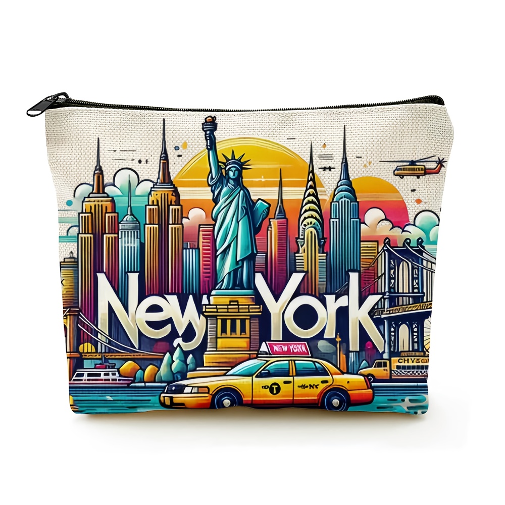 Travel Accessories New York - New York City Design Makeup Bag
