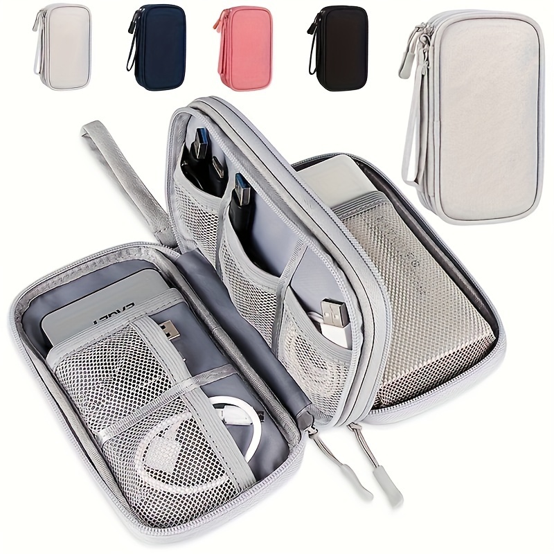 Travel Accessories Iphone - Travel Storage Bag Cable Power Bank