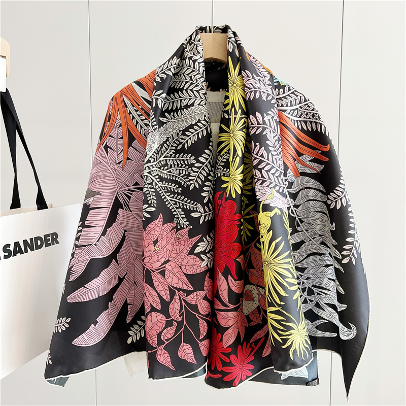 14mm Silk Scarf Women Hand Rol - огляд і ціна Travel Accessories Neck