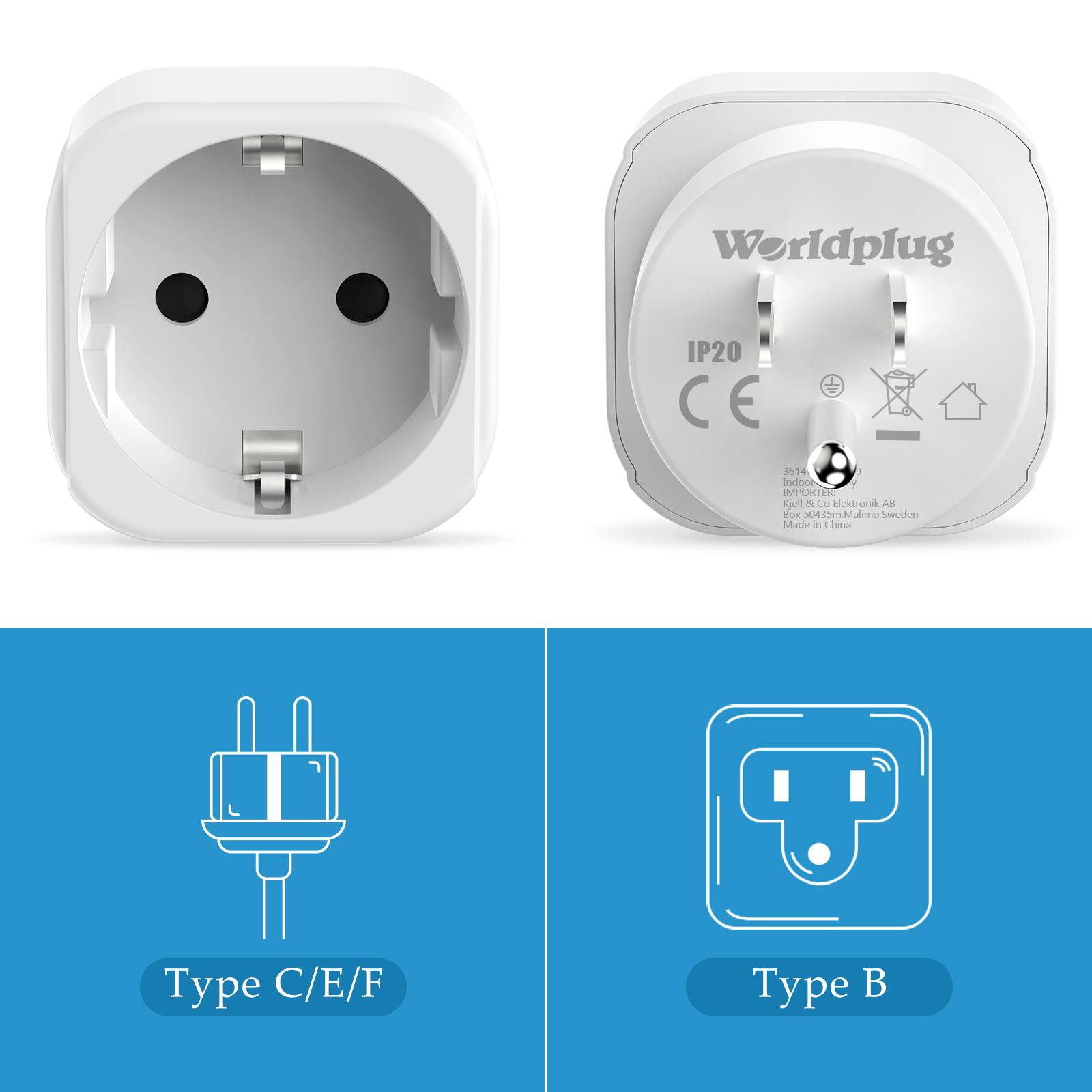 USA Travel Adapter, EU to US T - огляд і ціна Travel Accessories Canada