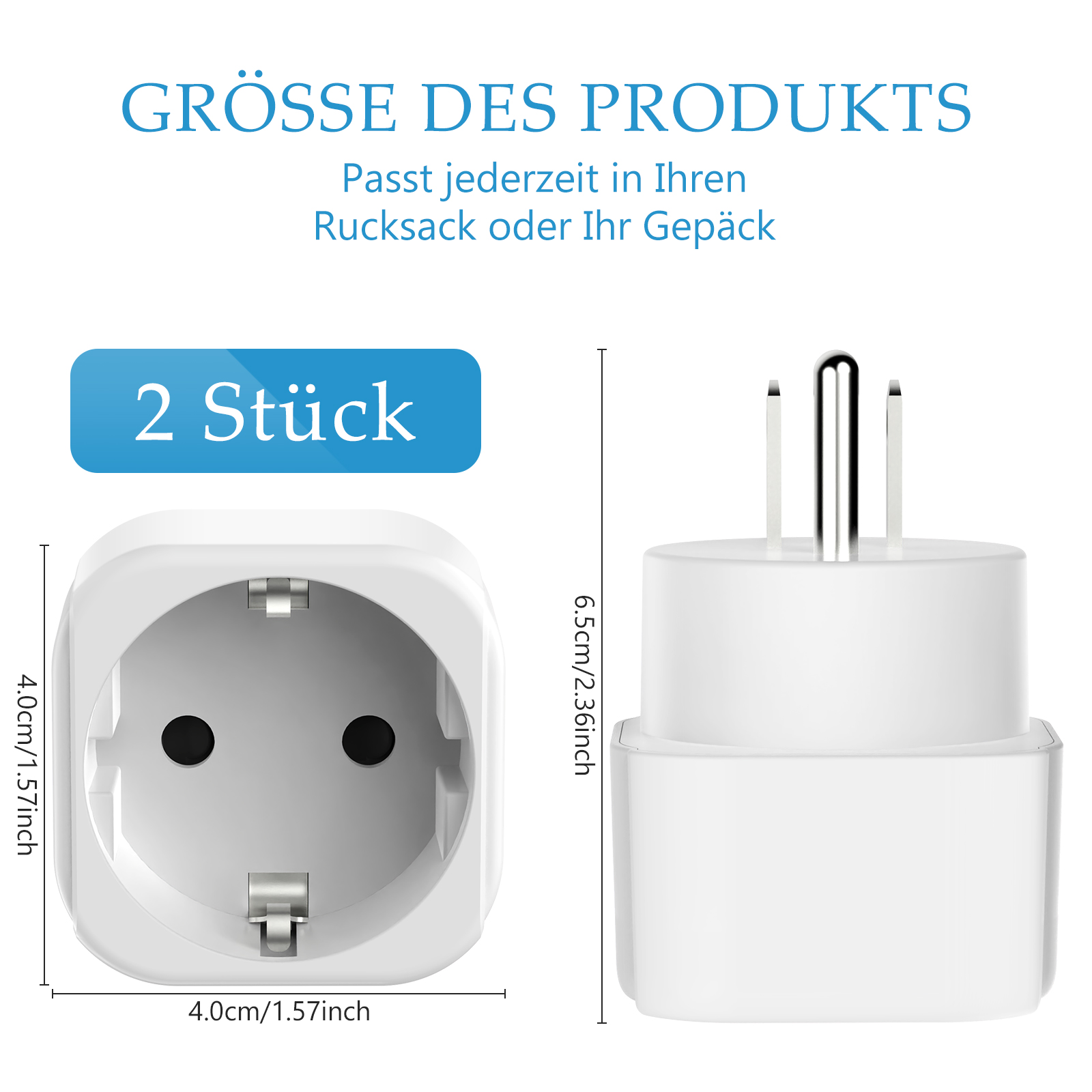 USA Travel Adapter, EU to US T - огляд і ціна Travel Accessories Canada