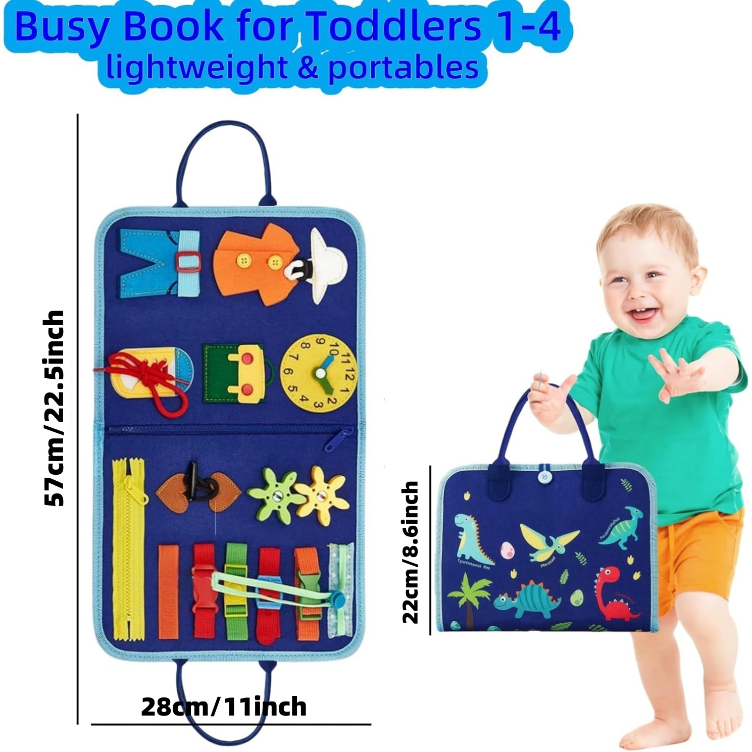Toddler Busy Board - Montessor - огляд і ціна Travel Accessories For Toddlers