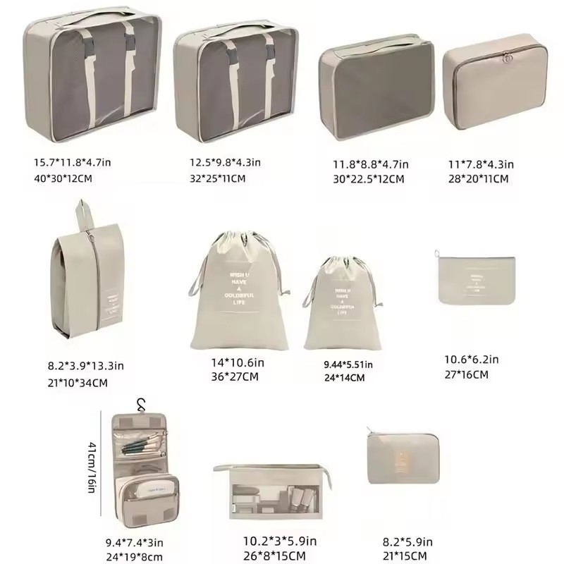Travel Storage Bags Set 7/8/9/ - огляд і ціна Travel Accessories Gear