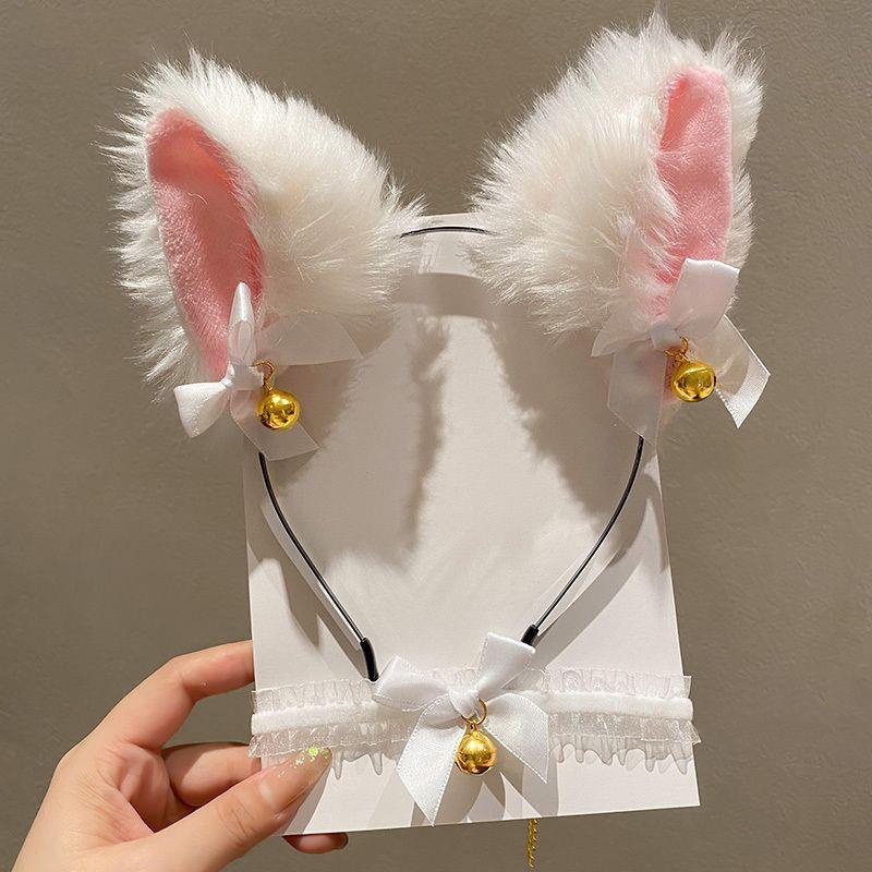 Plush Cat Ear Headband for Wom - огляд і ціна Quirky Travel Accessories