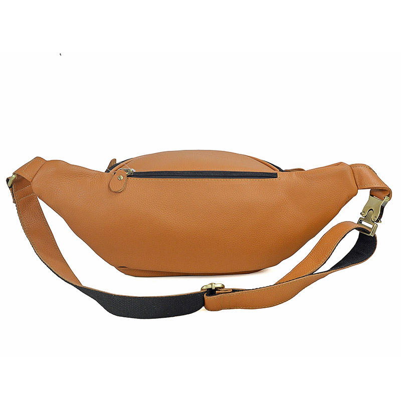 Men Genuine Leather Waist Pack - огляд і ціна Travel Accessories Leather