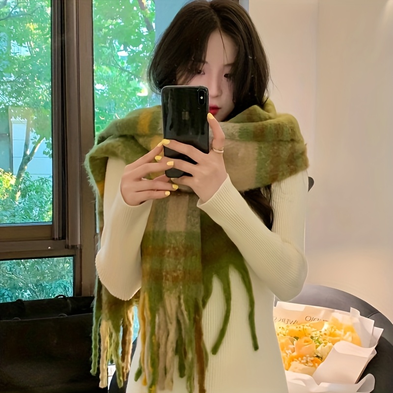Classic Plaid Scarf for Women  - огляд і ціна Travel Accessories Unisex