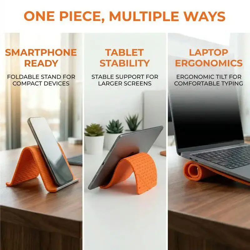 Silicone Foldable Phone Stand  - огляд і ціна Travel Accessories Iphone