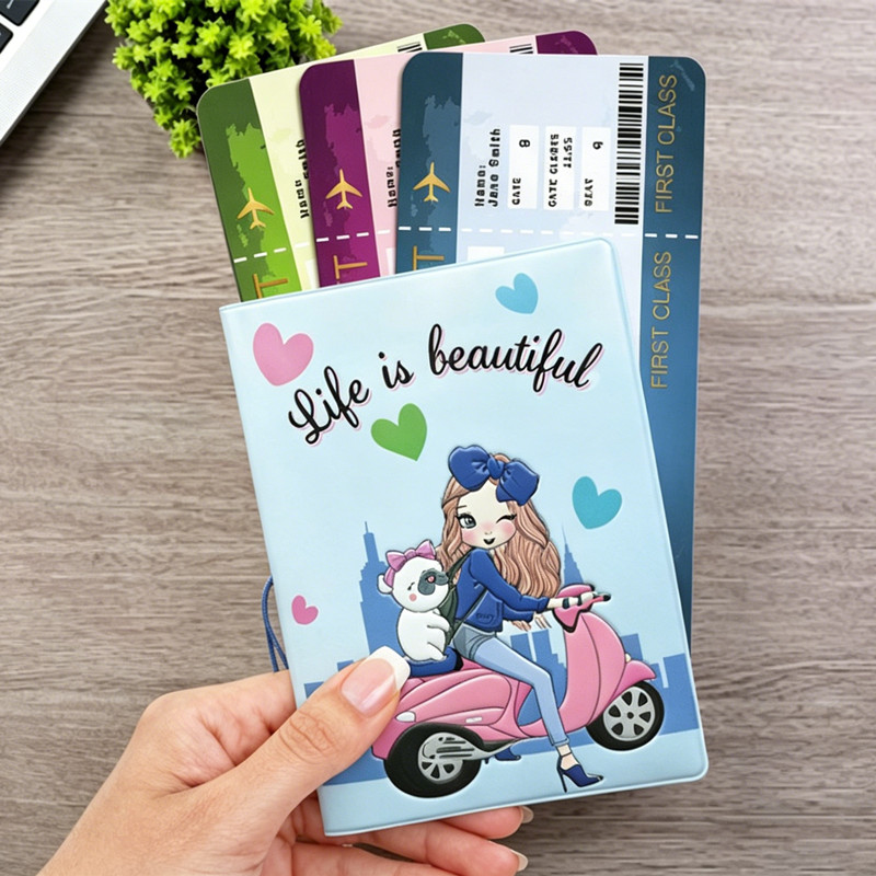 London Bus PVC Passport Holder - огляд і ціна Travel Accessories London