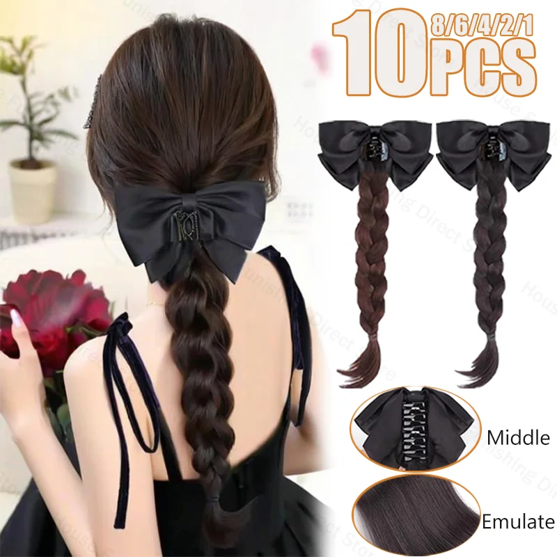 NEW Claw Clip Bow Wig Ponytail - огляд і ціна Travel Accessories For Elderly