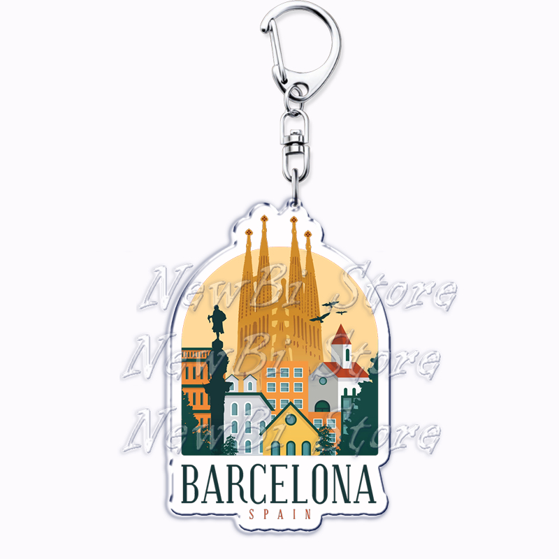 Hot Travel Cites Keychains for - огляд і ціна Travel Accessories London