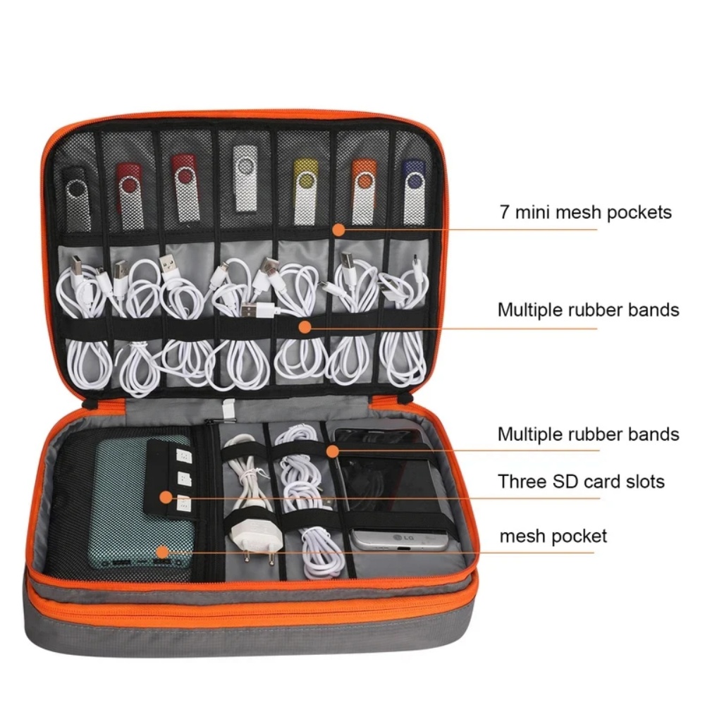 Double Layers Large Capacity T - огляд і ціна Travel Accessories Iphone