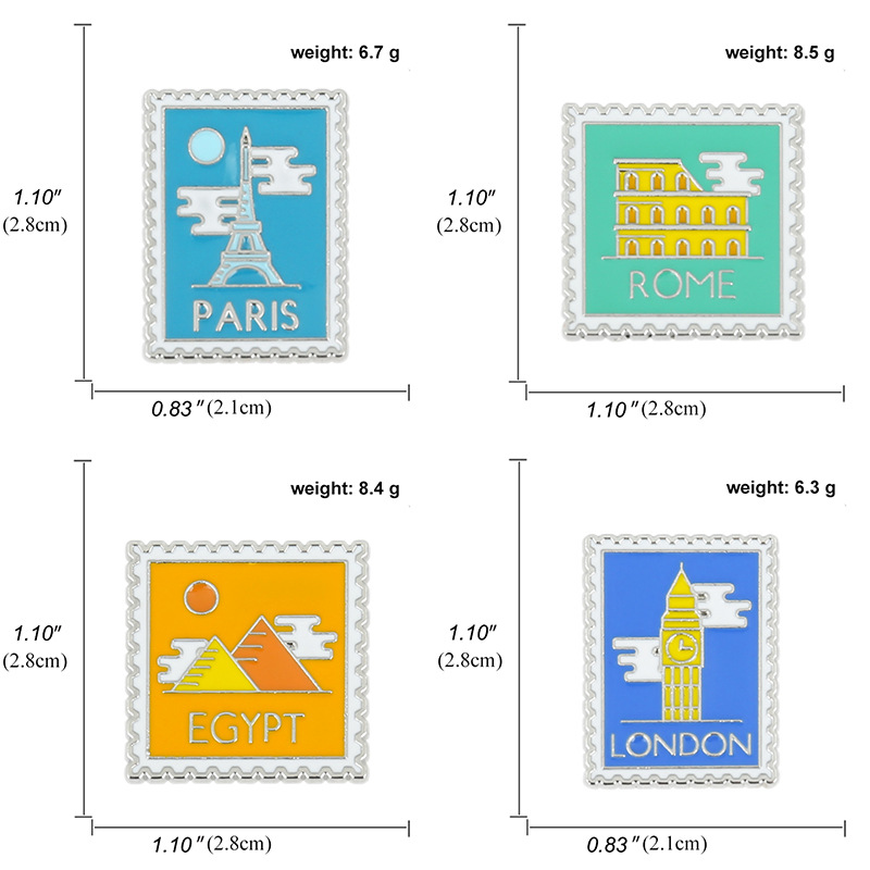 Fancy Album Alloy Badge Backpa - огляд і ціна Travel Accessories London