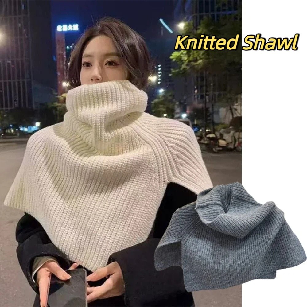 Retro Pullover Knitted Shawl W - огляд і ціна Travel Accessories Neck