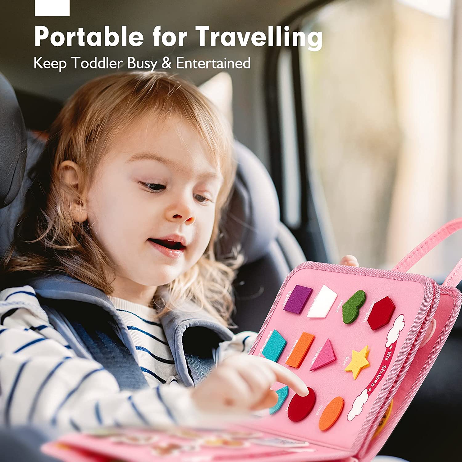 Montessori Toys Busy Board Tod - огляд і ціна Travel Accessories For Toddlers