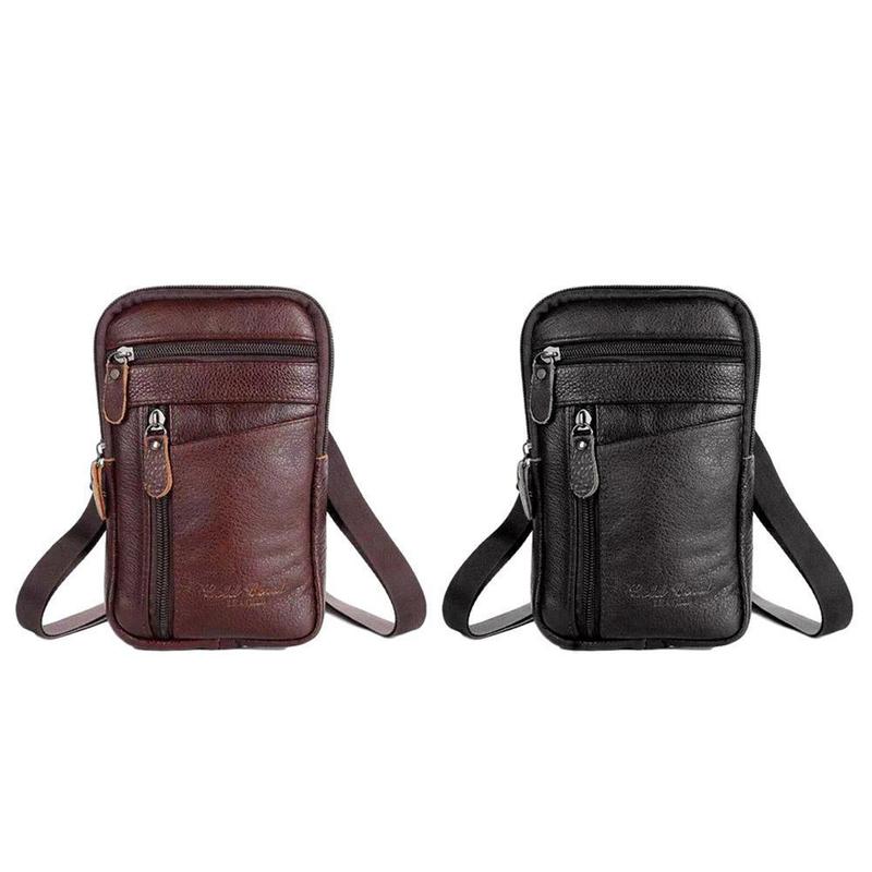 Men Genuine Leather Bag Vertic - огляд і ціна Travel Accessories Leather
