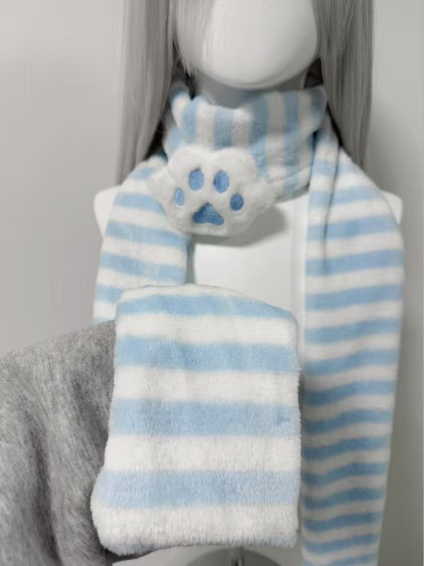 Kawaii Kniied Scarf Cat Paw De - огляд і ціна Travel Accessories For Elderly