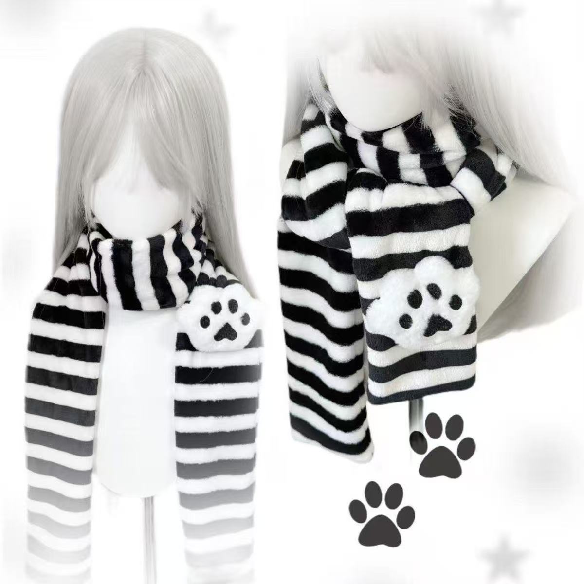 Kawaii Kniied Scarf Cat Paw De - огляд і ціна Travel Accessories For Elderly