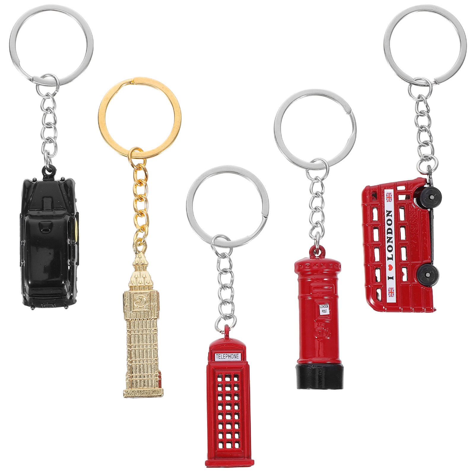 5Pcs London Souvenir British K - огляд і ціна Travel Accessories London