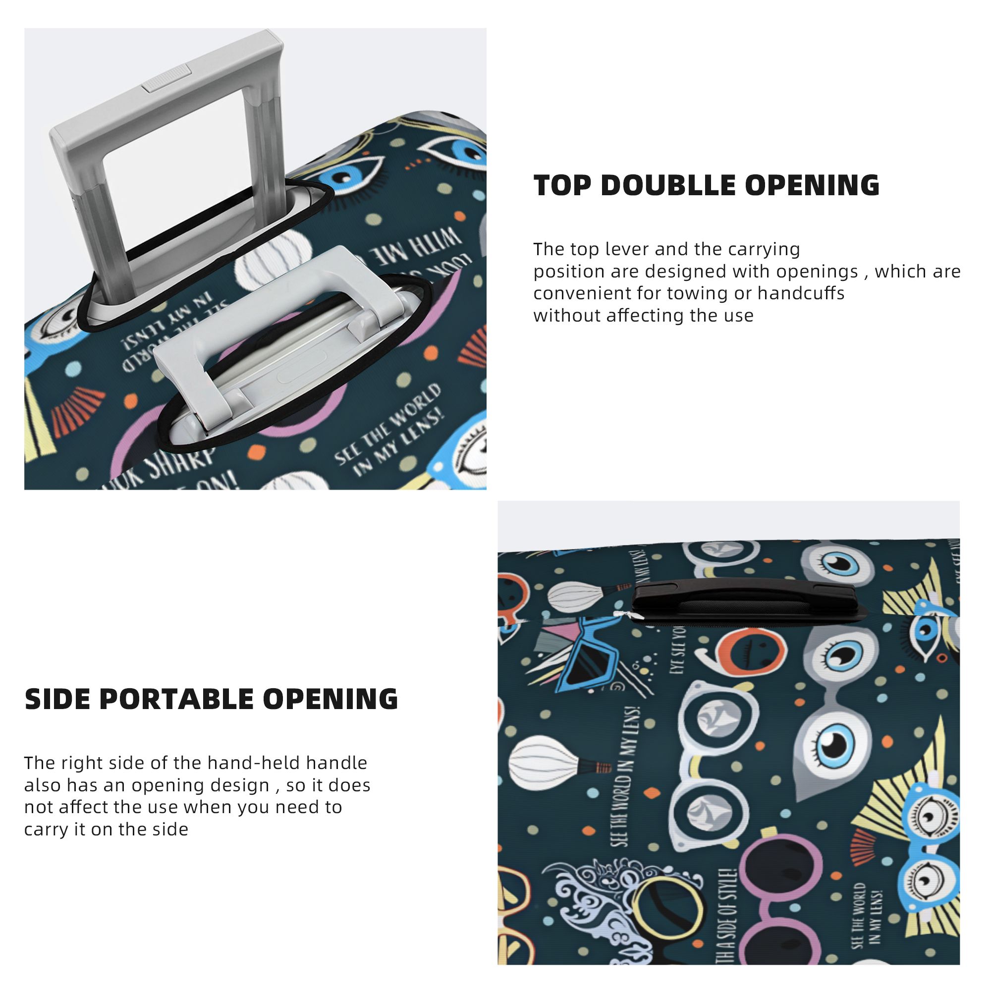 Optometrist Optician  Luggage  - огляд і ціна Quirky Travel Accessories