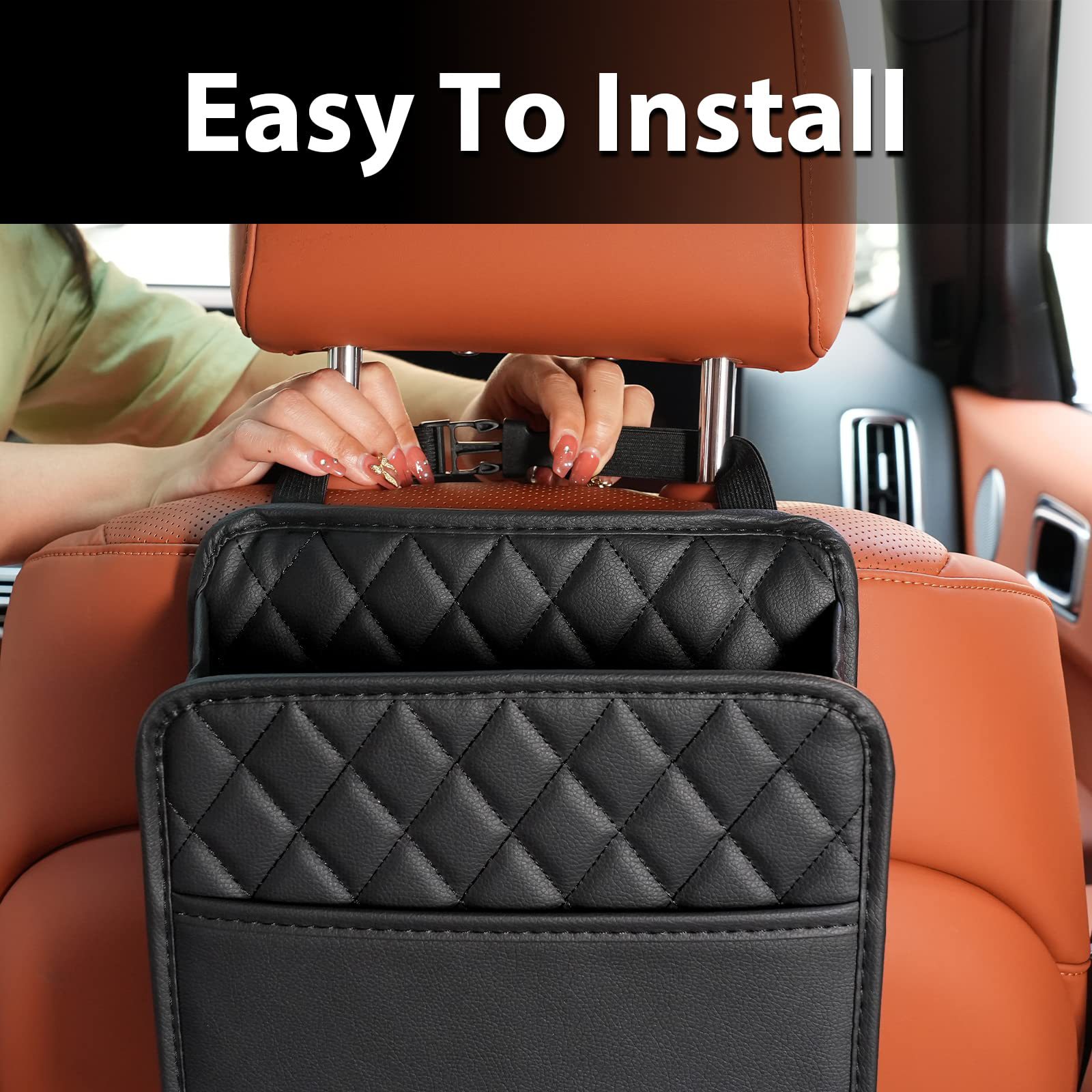 Hanging Storage Pocket Automot - огляд і ціна Travel Accessories Leather