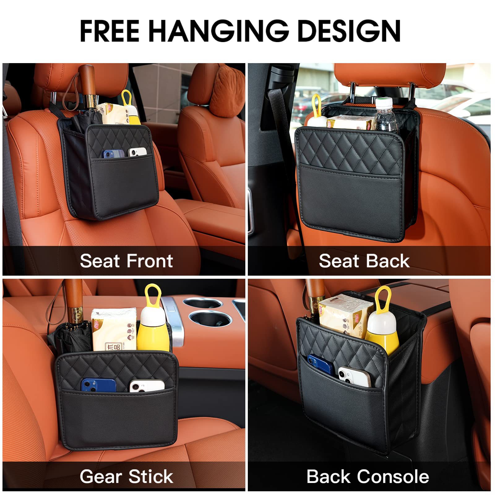 Hanging Storage Pocket Automot - огляд і ціна Travel Accessories Leather