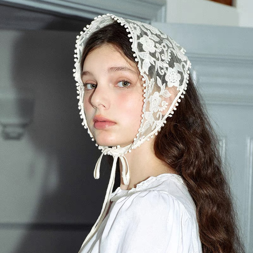 White Woven Floral Lace Hair S - огляд і ціна Travel Accessories For Elderly