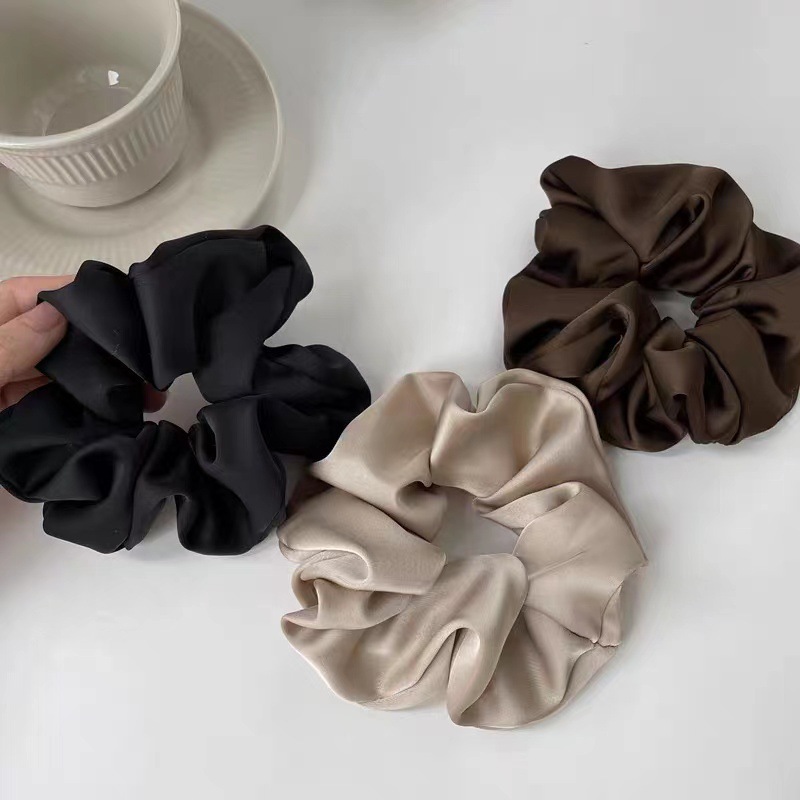 3Pcs Luxury Satin Hair Scrunch - огляд і ціна Travel Accessories For Elderly