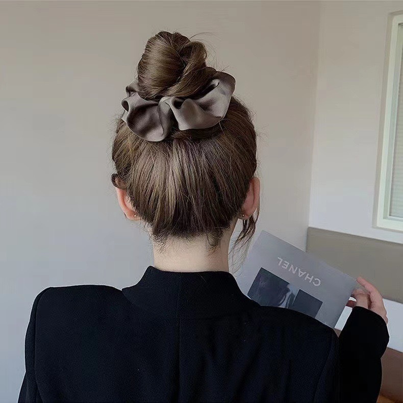3Pcs Luxury Satin Hair Scrunch - огляд і ціна Travel Accessories For Elderly