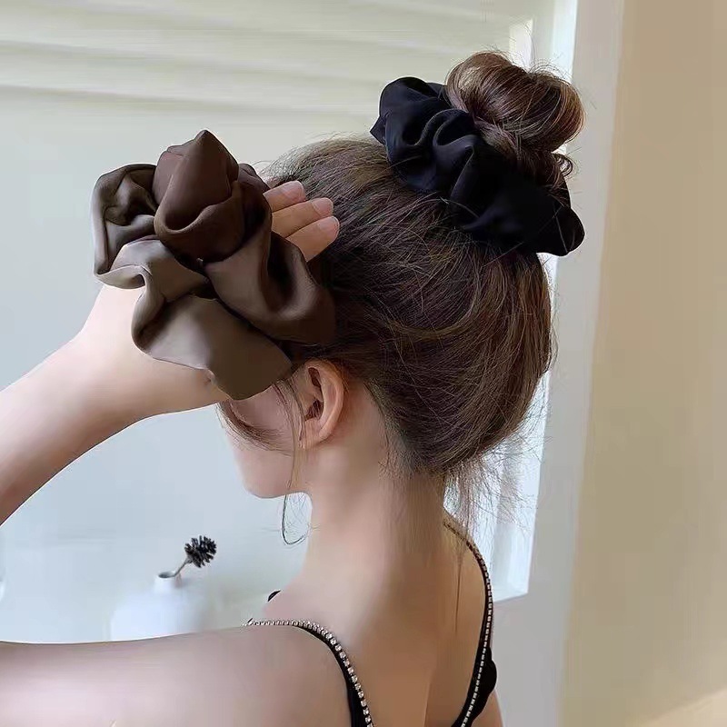 3Pcs Luxury Satin Hair Scrunch - огляд і ціна Travel Accessories For Elderly