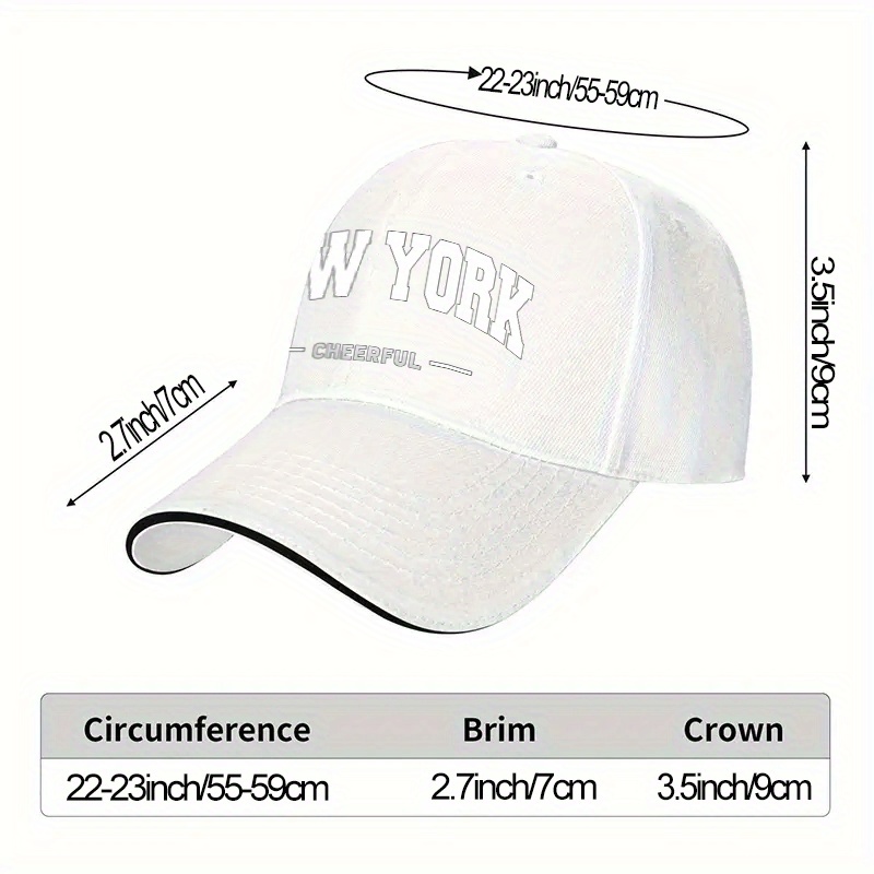 New York Cheerful Baseball Cap - огляд і ціна Travel Accessories New York