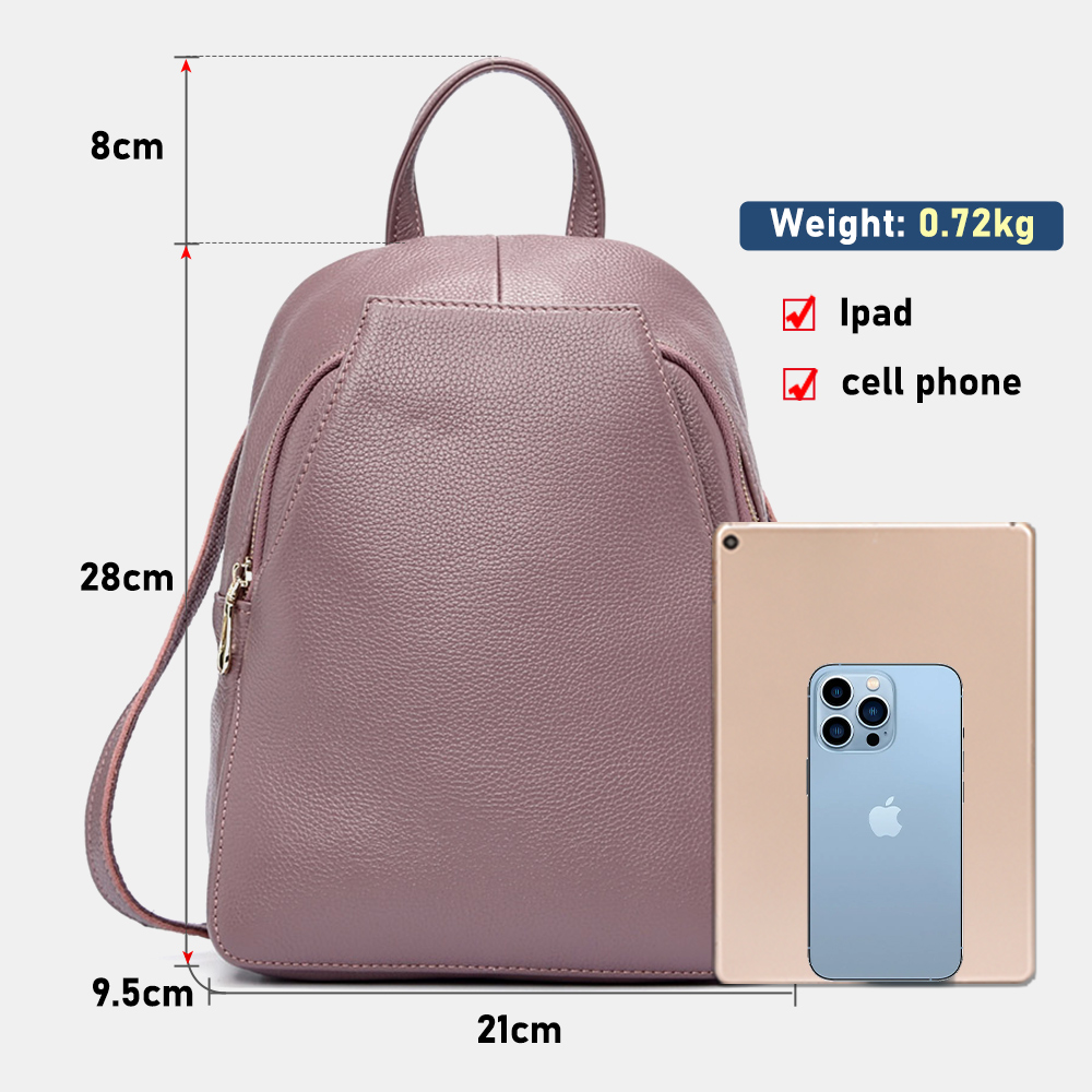 Zency Charm Women Backpack 100 - огляд і ціна Travel Accessories Leather