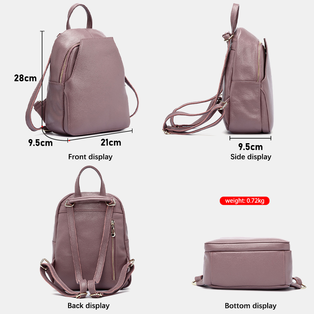 Zency Charm Women Backpack 100 - огляд і ціна Travel Accessories Leather