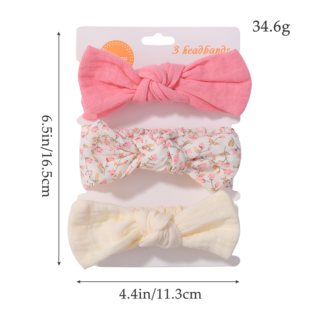 3Pcs/Set Soft Elastic Bows Hea - огляд і ціна Travel Accessories With Toddler