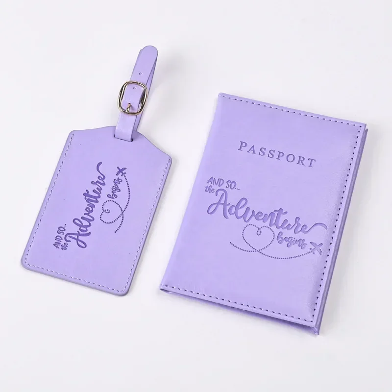New Purple PU Leather Passport - огляд і ціна Travel Accessories Gear