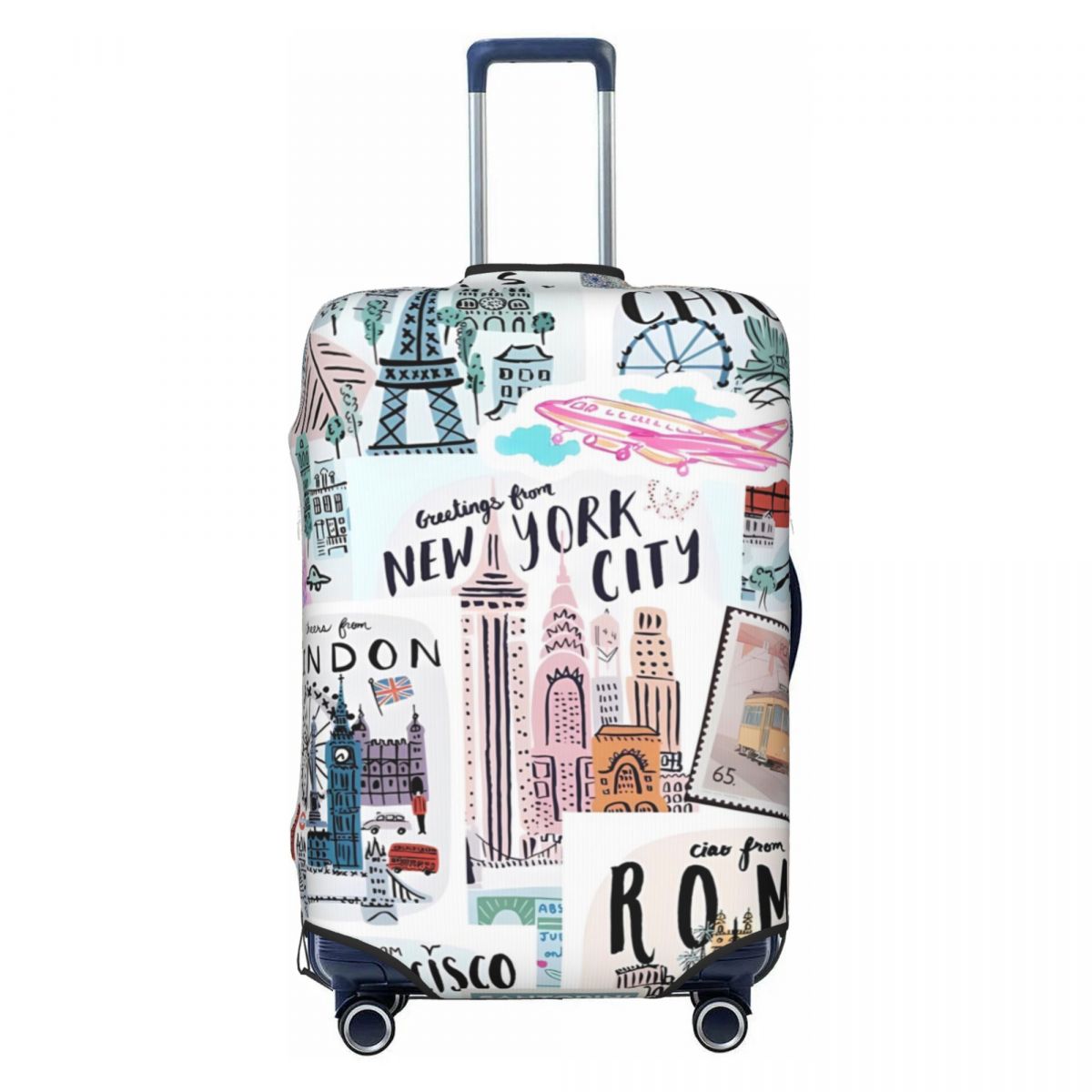Travel Prints Suitcase Cover N - огляд і ціна Travel Accessories New York