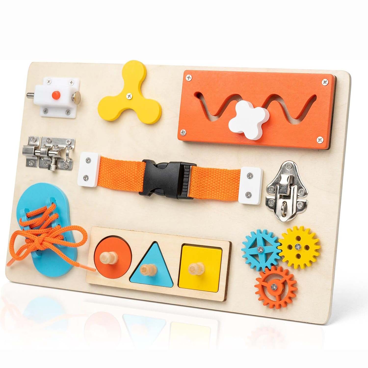 Montessori Busy Board for Todd - огляд і ціна Travel Accessories For Toddlers