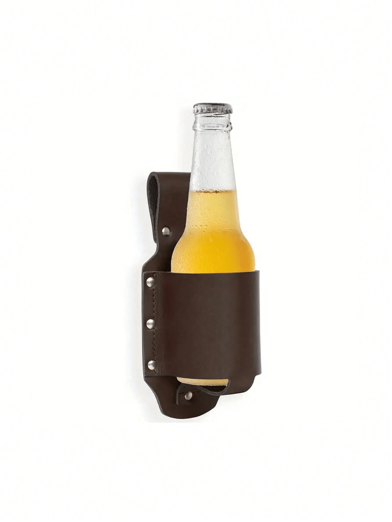1pc Classic PU Leather Bottle  - огляд і ціна Travel Accessories Leather