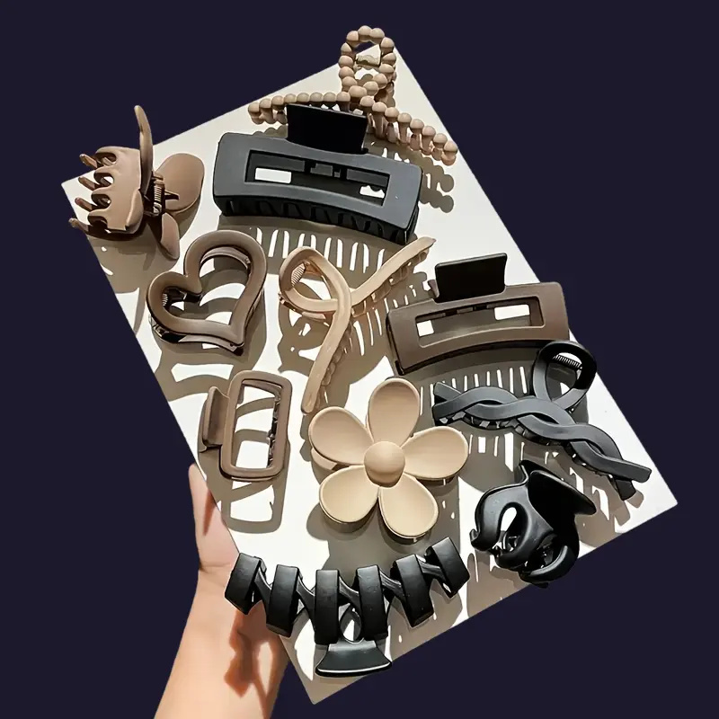 11Pcs Assorted Hair Claw Clips - огляд і ціна Travel Accessories For Elderly