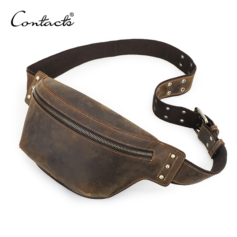 CONTACT'S Genuine Leather Wais - огляд і ціна Travel Accessories Leather