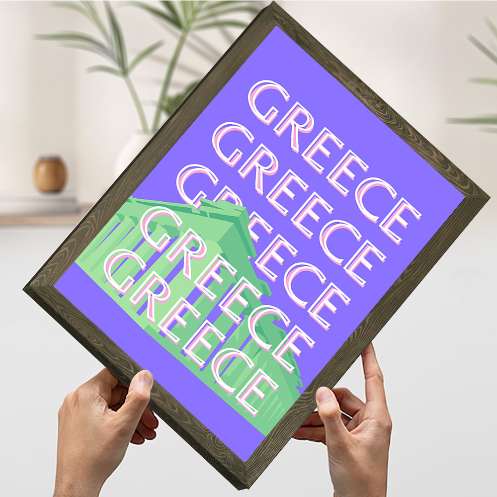 Greece Travel Poster Customiza - огляд і ціна Travel Accessories Greece