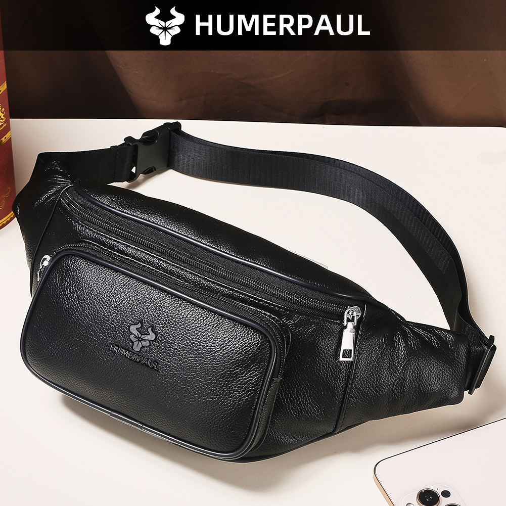 HUMERPAUL Men's Waist Fanny Pa - огляд і ціна Travel Accessories Leather
