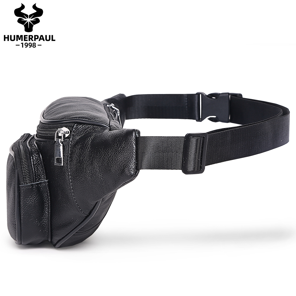 HUMERPAUL Men's Waist Fanny Pa - огляд і ціна Travel Accessories Leather