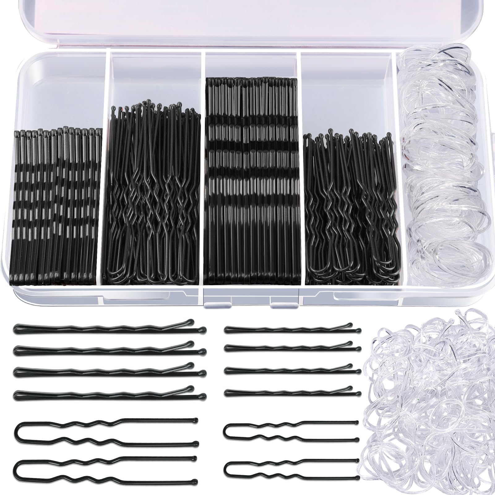 Hair Clip Set 4 Pcs/6 Pcs Natu - огляд і ціна Travel Accessories With Toddler