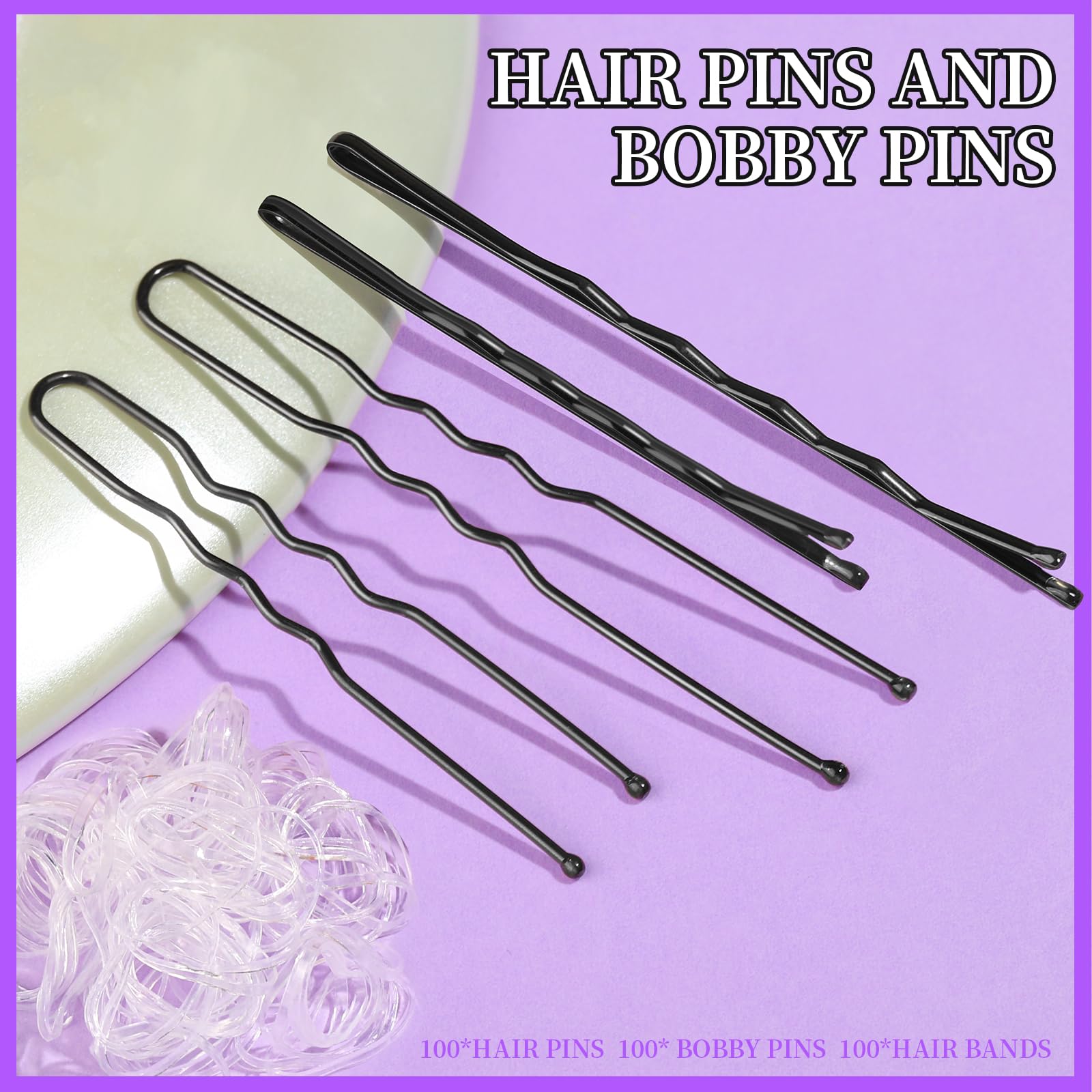 Hair Clip Set 4 Pcs/6 Pcs Natu - огляд і ціна Travel Accessories With Toddler